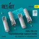 ResKit Models OFAB-250-270 fragmentation/high explosive – bombák, 4 db