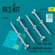 ResKit Models AIM-120 (A,B) AMRAAM missiles (4 pcs) (F-15A/C/D/E, F-16A/C, F/A-18A/C) (3D Printed) - AIM-120 (A,B) AMRAAM – rakéták, 4 db