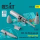 ResKit Models SUU-16A 20mm gun pod (open gun bay) wings mounting for F-4 Phantom II (C,D) (1 pcs) (3D Printed) - gépágyúkonténer, 1 db