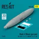 ResKit Models Mark 4 20mm gun pod (1 pcs) (OV-10A, F-8 , F-4 (USN), A-4, A-6A) (3D Printed) - gépágyúkonténer, 1 db