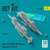 ResKit Models GBU-62 (JDAM-ER) bombs with pylons for Su-27 (2 pcs) (3D Printed) - bombák, 2 db