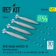 ResKit Models Mk.83 bombs with BSU-35 thermally protected (4 pcs) (A-4, A-6, A-7, F-4, F-8, F-14, F/A-18(C,D,E,F), AV-8B, S-3) (3D printed) - Mk.83 – bombák, 4 db