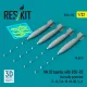 ResKit Models Mk.83 bombs with BSU-85 thermally protected (4 pcs) (F-14, F/A-18, AV-8B, S-3) (3D printed) - Mk.83 – bombák, 4 db