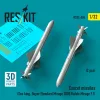 ResKit Models Exocet missiles (2 pcs) (Sea King, Super Etendard, Mirage 2000, Rafale, Mirage F.1) (3D Printed) - Exocet – rakéták, 2 db