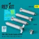 ResKit Models CBU-89A cluster bombs GATOR (4 pcs) (A-10, F-15E, F-16, B-52, B-1B, B-2) (3D Printed) - CBU-89A – kazettás bombák, 4 db