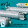 ResKit Models CBU-89A cluster bombs GATOR (4 pcs) (A-10, F-15E, F-16, B-52, B-1B, B-2) (3D Printed) - CBU-89A – kazettás bombák, 4 db