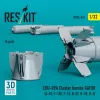 ResKit Models CBU-89A cluster bombs GATOR (4 pcs) (A-10, F-15E, F-16, B-52, B-1B, B-2) (3D Printed) - CBU-89A – kazettás bombák, 4 db