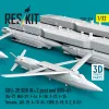 ResKit Models GBU-39 SDB bombák, 8 db + BRU-61 bombafelfüggesztők, 2 db