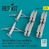 ResKit Models GBU-39 SDB bombák, 8 db + BRU-61 bombafelfüggesztők, 2 db