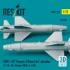 ResKit Models AGM-142 Popeye 2/Have Lite missiles (2 pcs) (F-16I, Kfir, Mirage 2000C, B-52H) (3D Printed) - AGM-142 Popeye 2/Have Lite – rakéták, 2 db