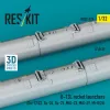 ResKit Models B-13L rocket launchers (2 pcs) (Su-17/22, Su-24, Su-25 ,MiG-23, MiG-29, Mi-8/24) (3D Printed) - rakétaindítók, 2 db