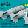ResKit Models BL755 – kazettás bombák, 4 db
