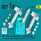 ResKit Models AGM-130A missiles (Mk84 warhead) (2 pcs) with AN/AXQ-14 data link pod (1 pcs) (F-16I, F-15E, F-111F) (3D Printed) - AGM-130A – rakéták, 2 db