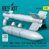 ResKit Models GBU-15(V)21, 22/B – kis szárnyas bombák, 2 db + AN/AXQ-14 adatkapcsolati konténer, 1 db