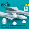 ResKit Models GBU-15(V)1, 2/B – nagy szárnyas bombák, 2 db + AN/AXQ-14 adatkapcsolati konténer, 1 db