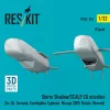 ResKit Models Storm Shadow/SCALP EG missiles (2 pcs) (Su-24, Tornado, Eurofighter Typhoon, Mirage 2000, Rafale, Nimrod) (3D Printed) - Storm Shadow/SCALP EG – rakéták, 2 db