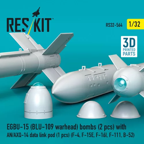 ResKit Models EGBU-15 (BLU-109 warhead) – bombák, 2 db