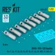 ResKit Models OFAB-100-120 bombs (8 pcs) (Su-7, Su-17, Su-24, Su-25, Su-27, Su-30, MiG-21, MiG-27) (3D Printed) - OFAB-100-120 – bombák, 8 db
