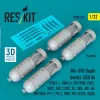 ResKit Models Mk-XVII – mélységi bombák, 350 fontos, 4 db