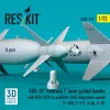 ResKit Models GBU-10 Paveway I – BSU-37/B + BSU-3A/B vezérsíkkal, kis sebességű változat, 2 db