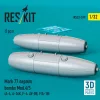 ResKit Models Mark 77 napalm bombs Mod.4/5 (2 pcs) (A-4, A-26K, F-4, AV-8B, F/A-18) (3D Printed) - bombák, 2 db