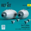 ResKit Models Mark 77 napalm bombs Mod.4/5 (2 pcs) (A-4, A-26K, F-4, AV-8B, F/A-18) (3D Printed) - bombák, 2 db