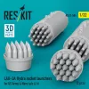 ResKit Models LAU-3A Hydra rocket launchers for US Army & Navy (a/c & h) (2 pcs) (3D Printed) - rakétaindítók, 2 db
