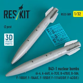 ResKit Models B43-1 – nukleáris bombák, 2 db