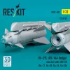 ResKit Models Kh-29L (AS-14A Kedge) missiles with AKU-58 (2 pcs) (Su-17, Su-25, Su-24, Su-30) (3D Printed) - Kh-29L (AS-14A Kedge) – rakéták, 2 db