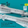 ResKit Models Kh-29T (AS-14B Kedge) missiles with AKU-58 (2 pcs) (Su-17, Su-25, Su-24, Su-30, Mig-27) (3D Printed) - Kh-29T (AS-14B Kedge) – rakéták, 2 db
