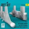 ResKit Models Su-27 Flanker – amerikai fegyveradapter GBU-39 SDB és GBU-62 (JDAM-ER) fegyverekhez, 2 db