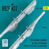 ResKit Models Su-27 Flanker – amerikai fegyveradapter GBU-39 SDB és GBU-62 (JDAM-ER) fegyverekhez, 2 db