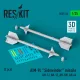 ResKit Models AIM-9L Sidewinder missile (AH-1J, AH-1Z, AH-1W, AH-64) (2 pcs) (3D Printed) - rakéta, 2 db