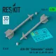 ResKit Models AIM-9M Sidewinder missile (AH-1J, AH-1Z, AH-1W, AH-64) (2 pcs) (3D Printed) - rakéta, 2 db