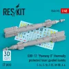 ResKit Models GBU-12 Paveway II – hővédett, lézerirányítású bombák, 2 db