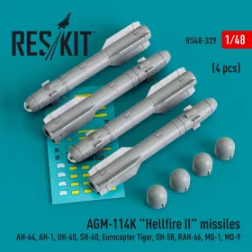 ResKit Models AGM-114K Hellfire II – rakéták, 4 db