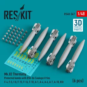 ResKit Models Mk.82 – hővédett bombák, 6 db