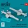 ResKit Models Red Top missiles (2pcs) (EE Lightning, Sea Vixen, Hawker Hunter) (3D Printed) - rakéták, 2 db