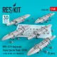 ResKit Models BRU-42/A Improved Triple Ejector Rack (ITER) (5 pcs) (F-14D, AV-8B, F/A-18A/B/C/D) (3D Printed) - hármas bombafelfüggesztő keret, 5 db