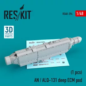   ResKit Models AN / ALQ-131 deep ECM pod (A-7, A-10, F-4, F-16, F-111, C-130) - AN / ALQ-131 deep ECM – konténer