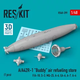   ResKit Models A/A42R-1 Buddy air refueling store (1 pcs) (F/A-18, S-3, MQ-25, A-6, EA-6, A-7, A-4) (3D Printed) - A/A42R-1 – Buddy légi utántöltő konténer