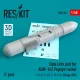 ResKit Models Data Link pod for AGM-142 Popeye rocket (F-15, F-16, F-4, Mirage 2000, F-111) - AGM-142 Popeye – adatkapcsolati konténer