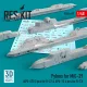 ResKit Models MiG-29 – APU-470 pilonok R-27 rakétákhoz, 2 db + APU-73 pilonok R-73 rakétákhoz, 4 db