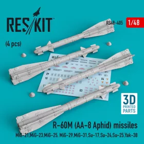 ResKit Models R-60M (AA-8 Aphid) – rakéták, 4 db