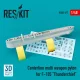 ResKit Models Centerline multi weapon pylon for F-105 Thunderchief (3D Printed) - F-105 Thunderchief – törzs alatti többcélú fegyverfelfüggesztő pilon