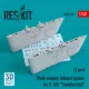 ResKit Models Multi weapon inboard pylons for F-105 Thunderchief (2 pcs) (3D Printed) - belső szárnypilonok többféle fegyverzethez, 2 db