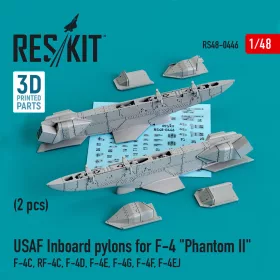   ResKit Models F-4 Phantom II – amerikai légierős belső fegyverfelfüggesztő pilonok, 2 db