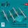 ResKit Models AIM-7A Sparrow I missiles (4 pcs) (F-3H Demon, F7U Cutlass, F3D Skynight) (3D Printed) - AIM-7A Sparrow I – rakéták, 4 db