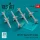 ResKit Models AIM-7E2 Sparrow III missiles (4 pcs) (F-4, F-15, F-16, F-14) (3D Printed) - rakéták, 4 db