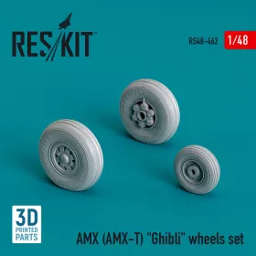   ResKit Models AMX (AMX-T) Ghibli wheels set (3D Printed) - AMX (AMX-T) Ghibli – kerékkészlet